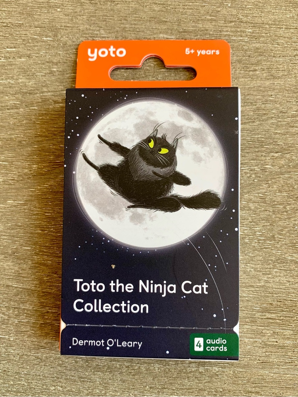 Toto the Ninja Cat UK Card Set | Yoto Card Set